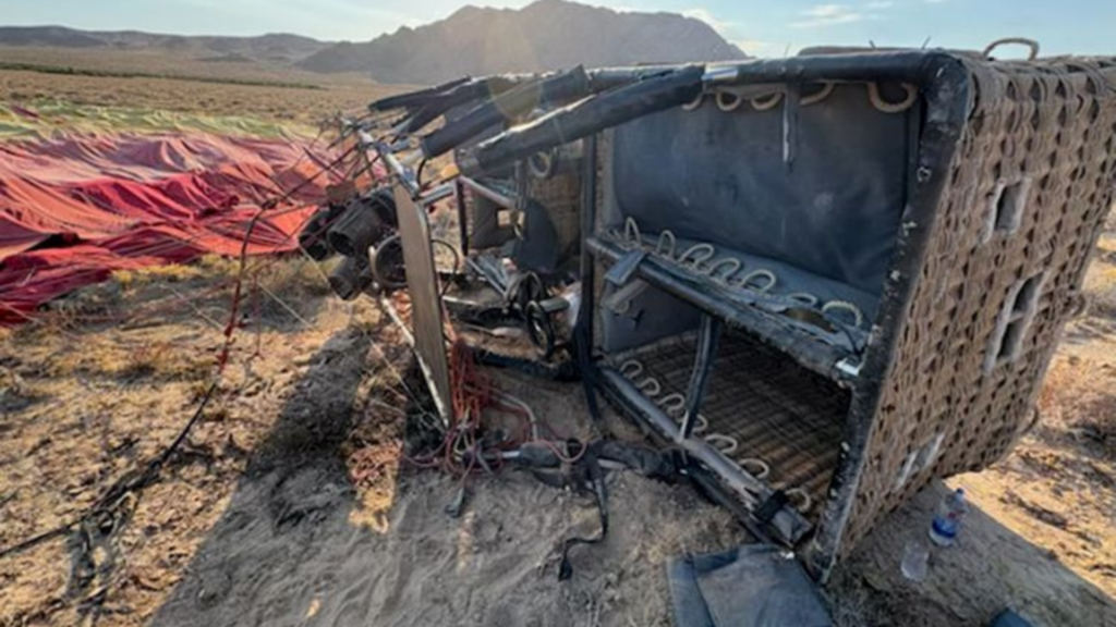 Family Expected a Peaceful Landing in First Hot Air Balloon Ride But It Ends in Smoke, Fire & Blood Everywhere
