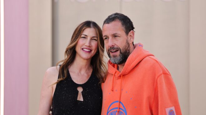 Jackie Sandler and Adam Sandler