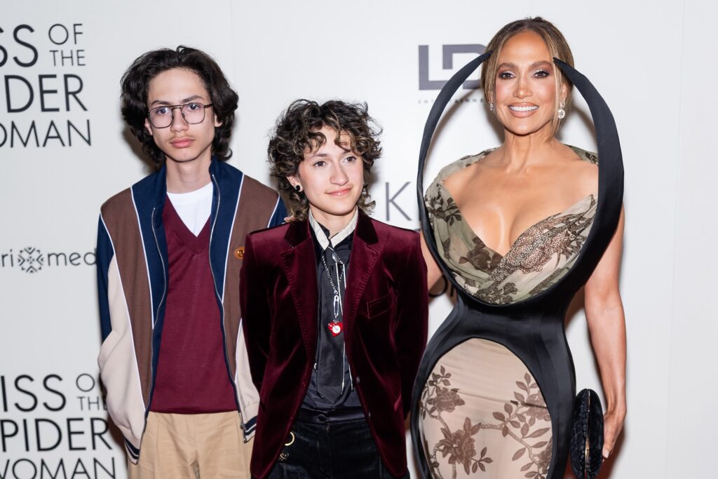 Jennifer Lopez with Max & Emme
