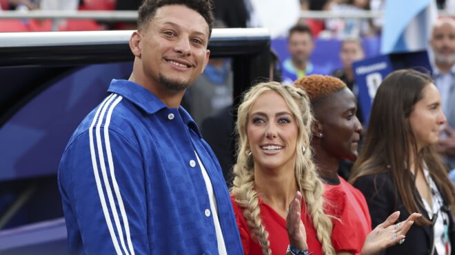 Patrick and Brittany mahomes