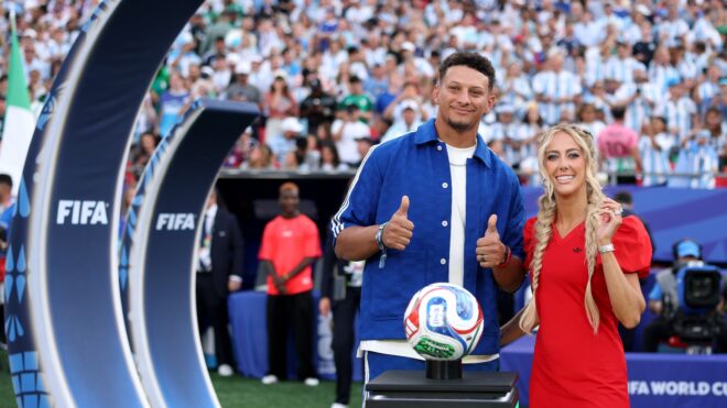 Patrick and Brittany Mahomes