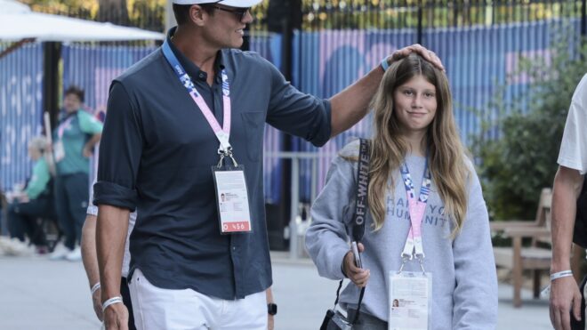 Tom Brady and daughter Vivian