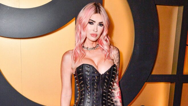 Megan Fox attends The One Party by Uber at Fontainebleau Las Vegas