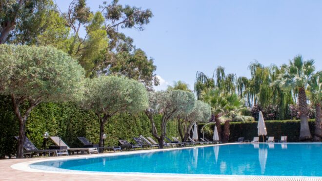 Clear Blue Swimming Pool