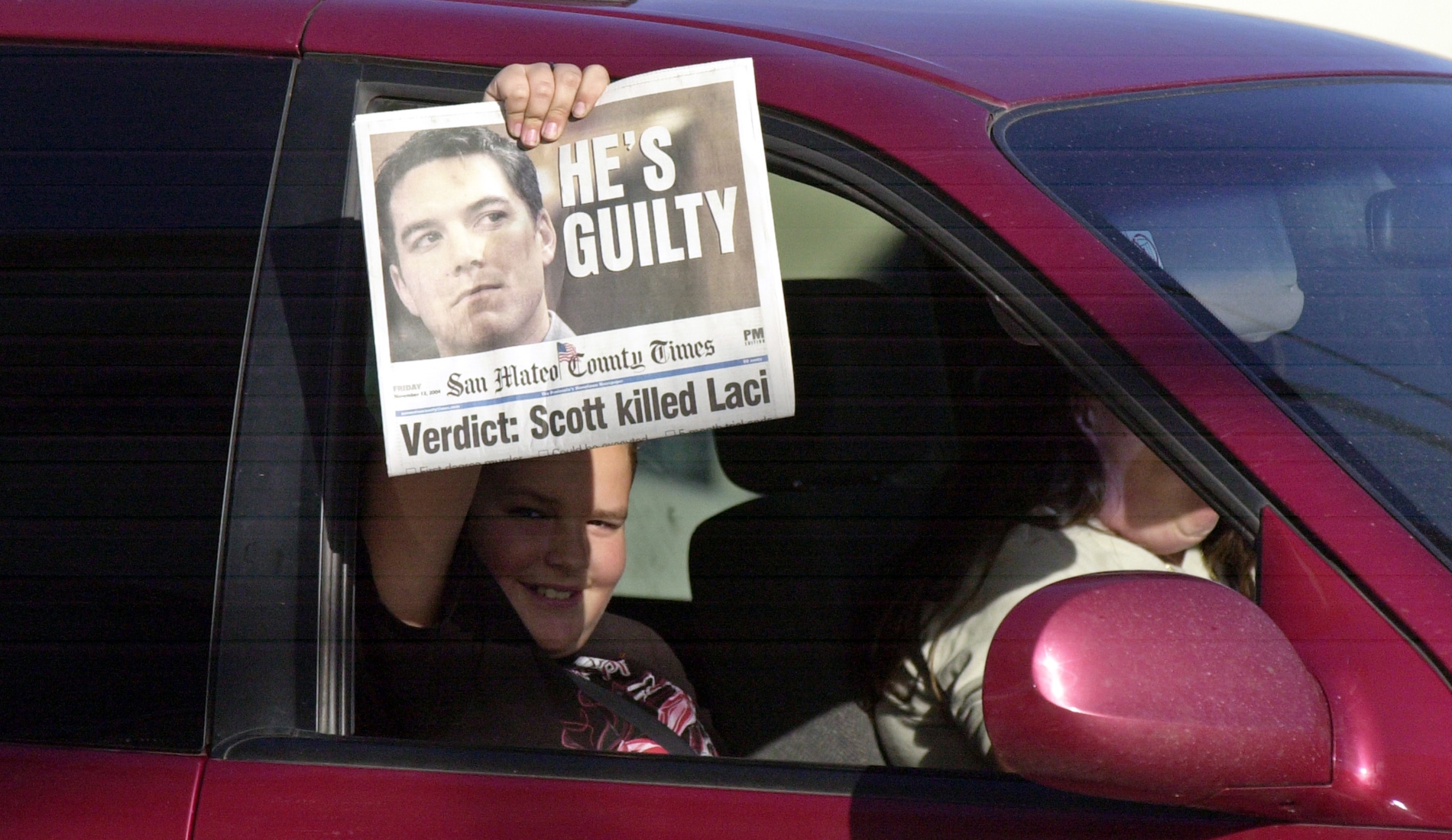 Scott peterson guilty newspaper