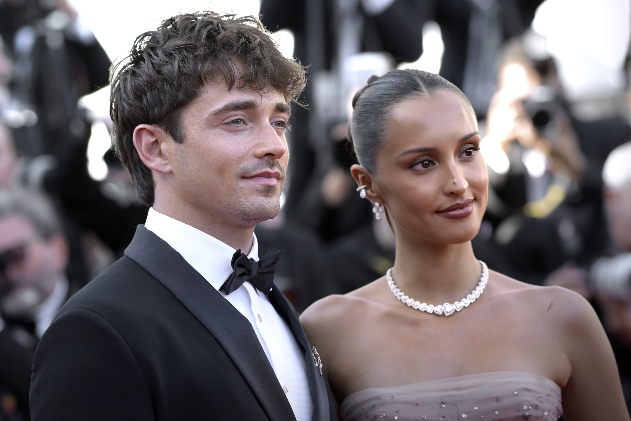 Charles LeClerc and Alexandra LeClerc
