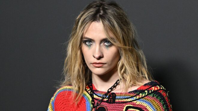 Paris Jackson attends the Givenchy Womenswear FallWinter 2022/2023 show