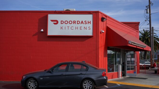 Naked DoorDash Driver