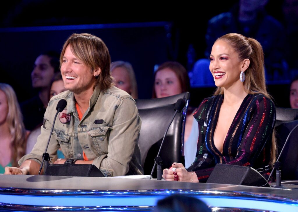Keith Urban and Jennifer Lopez