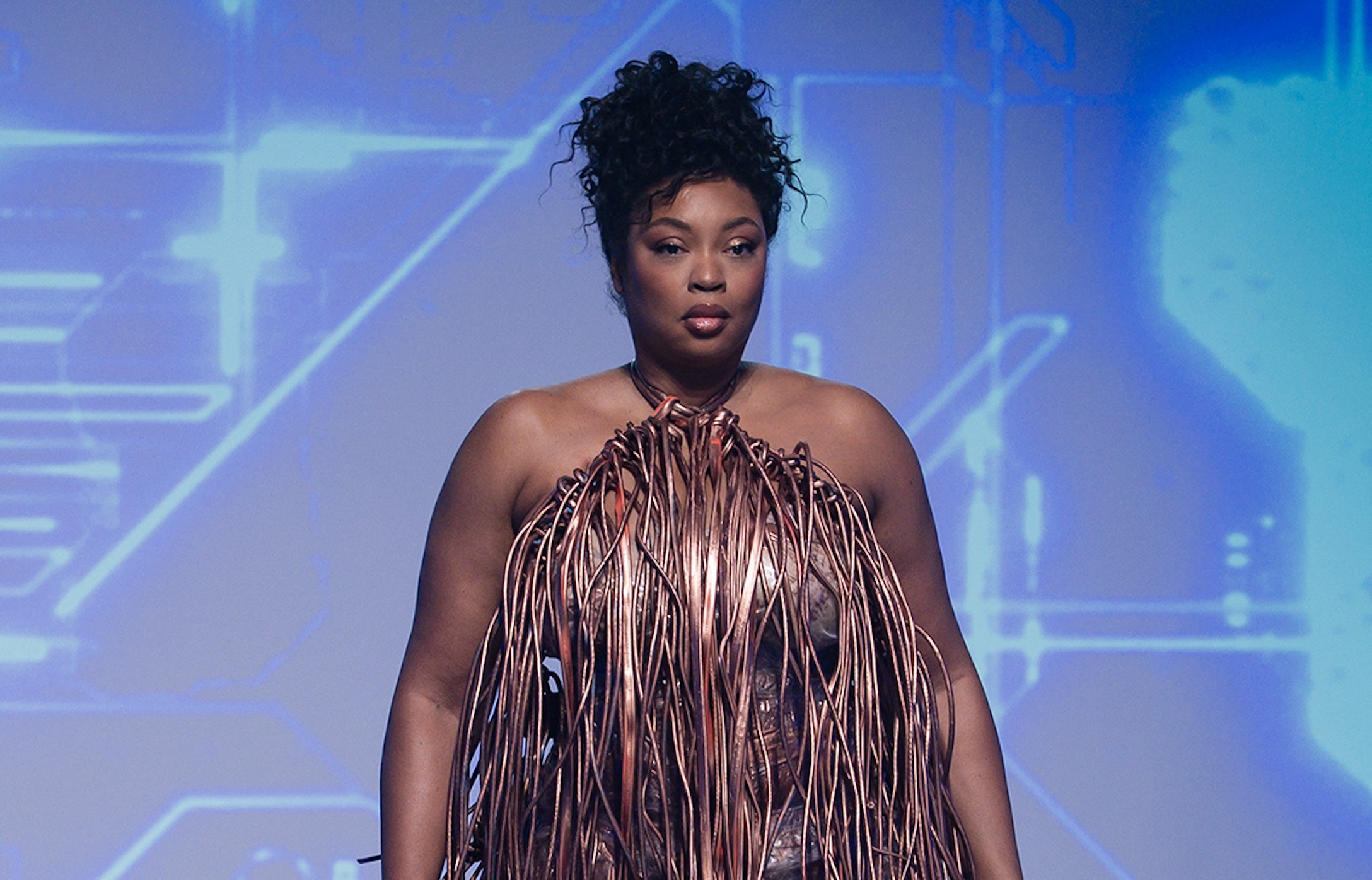 Lirise Crosse on 'Project Runway'