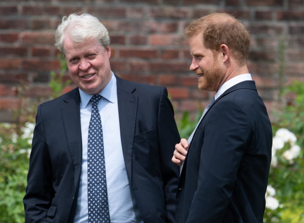 Charles Spencer, Prince Harry