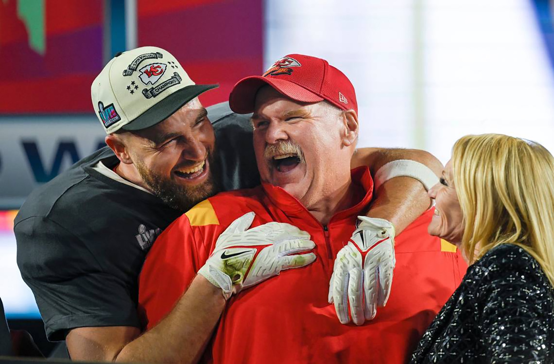 Travis Kelce, Andy Reid