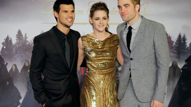 Taylor Lautner, Kristen Stewart and Robert Pattinson